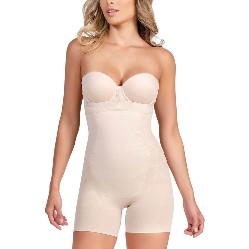 SEAMLESS STRAPLESS THERMAL FULL BODY SHAPER